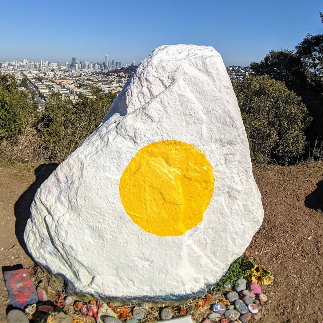 Bernal Painted Boulder 1