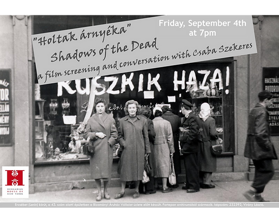 Recap 1956: Shadows of the Dead - Holtak árnyéka (film)