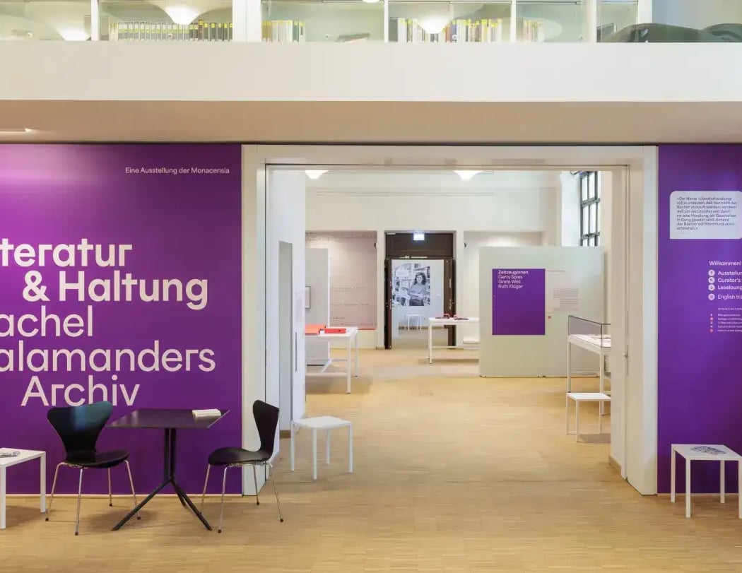 Literatur & Haltung. Rachel Salamanders Archiv