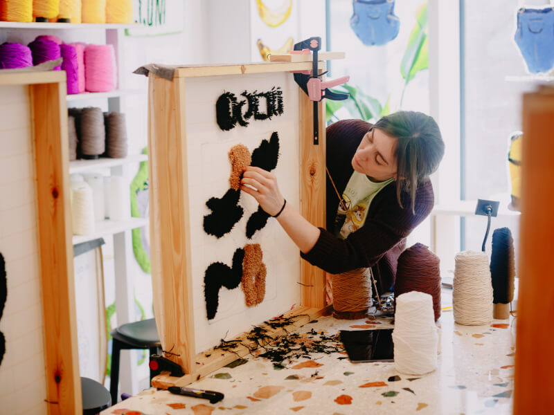 Rug Tufting Workshop 1
