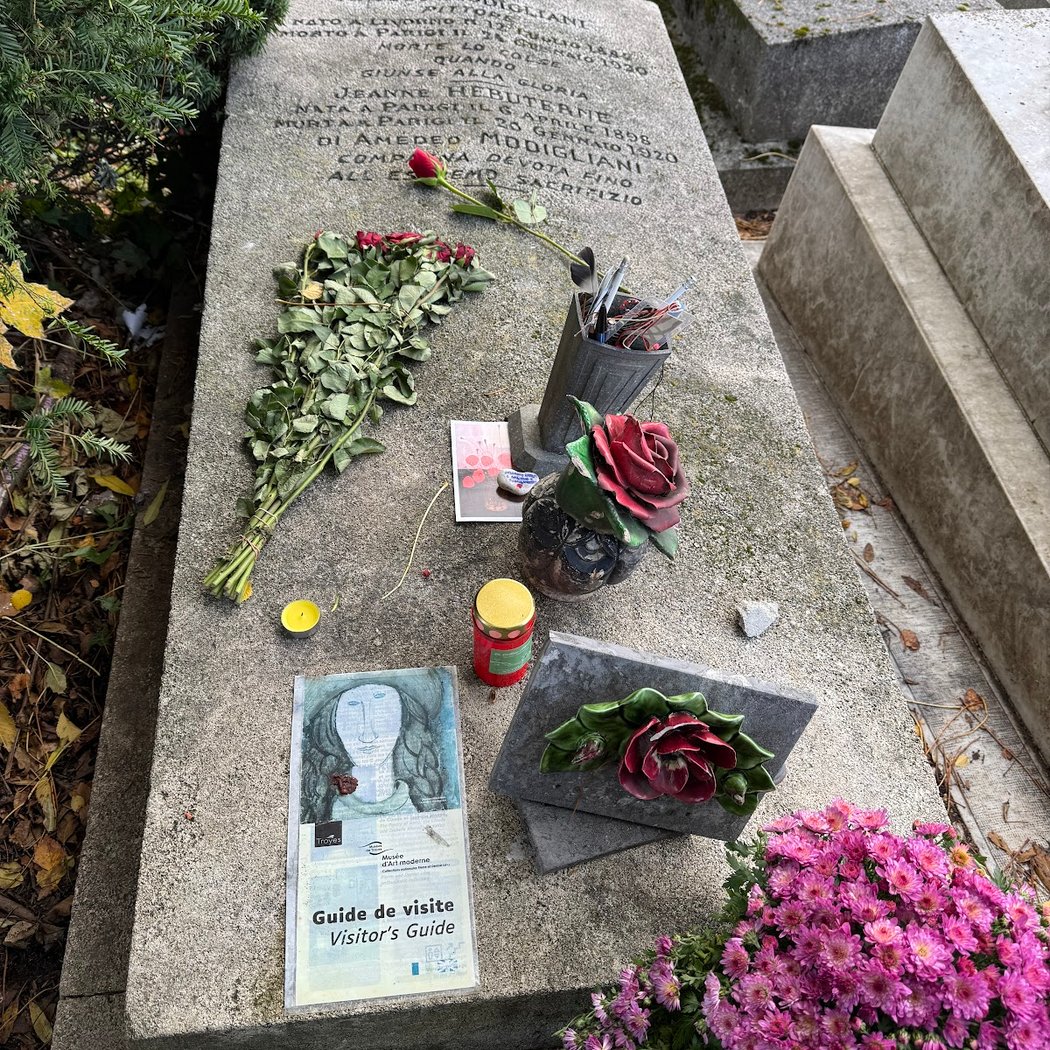 Tomb of Amedeo Modigliani 1