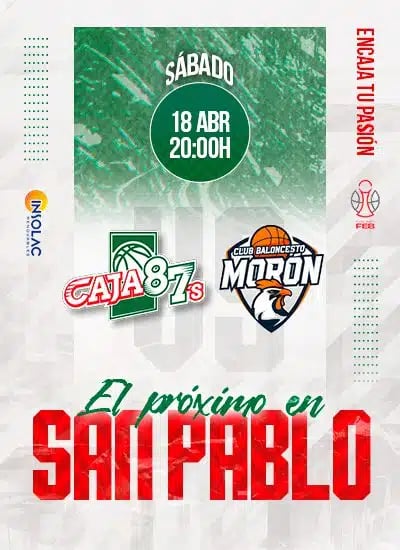 INSOLAC CAJA 87 BALONCESTO vs. STRLABS MORÓN CB 1
