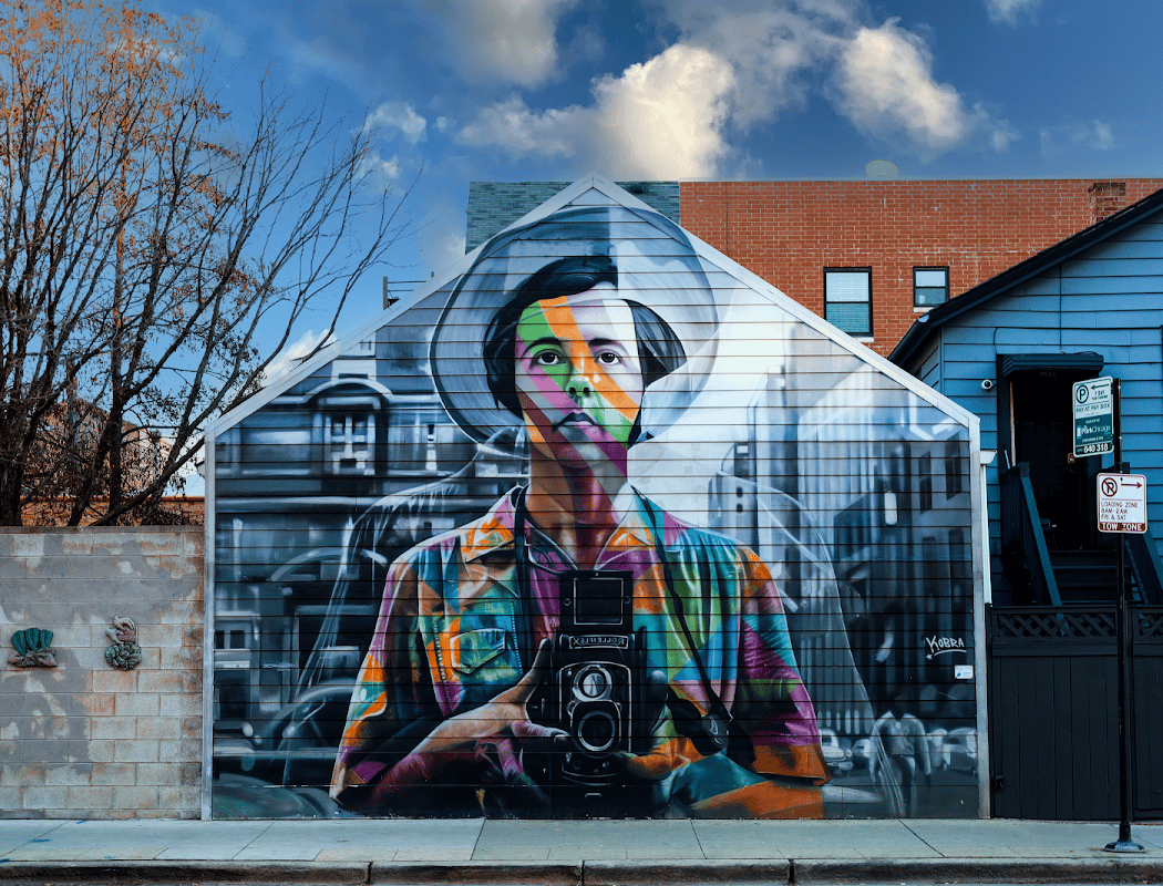 Vivian Maier Mural 1