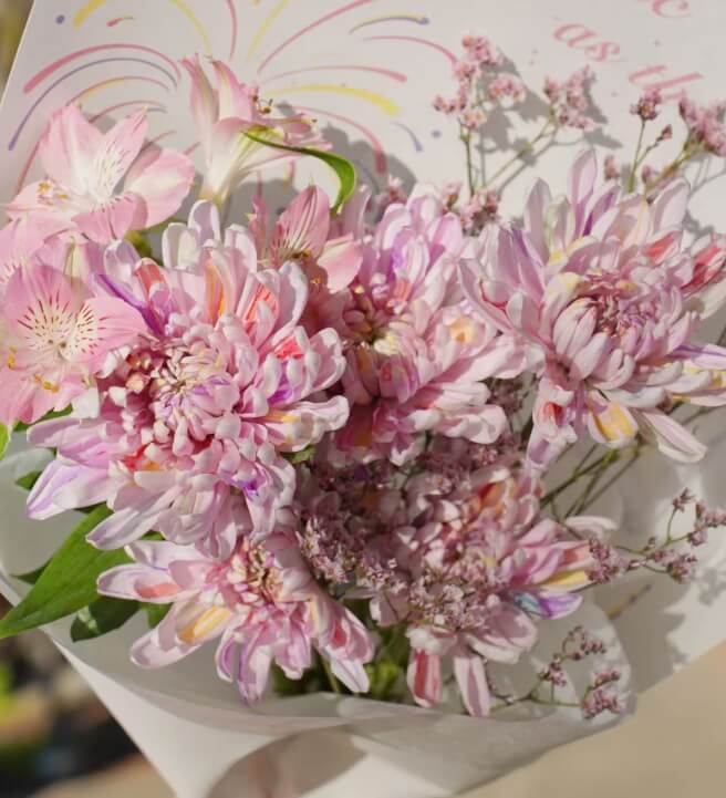 Paint Your Fireworks - New Year Bouquet 2