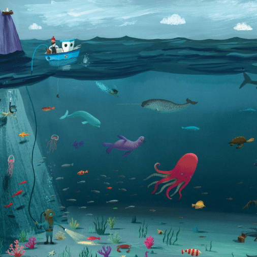 Oliver Jeffers: Life at Sea 1
