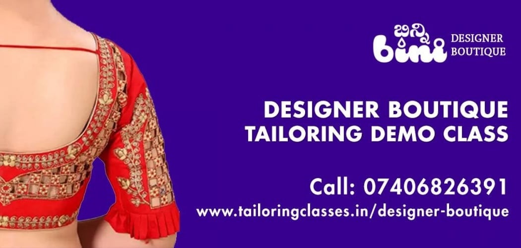 FREE TAILORING DEMO CLASS 1