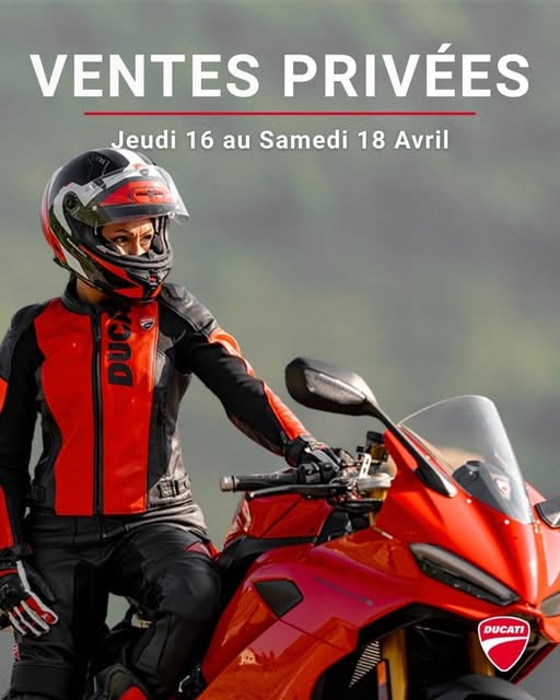 Ventes Privées Ducati 1