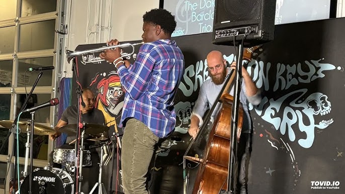 Dakarai Barclay Trio at Sunday Jazz on the Square 2