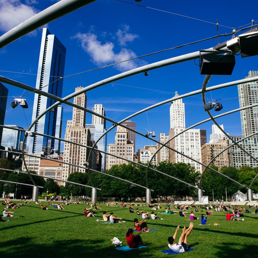 Millennium Park Summer Workouts 3