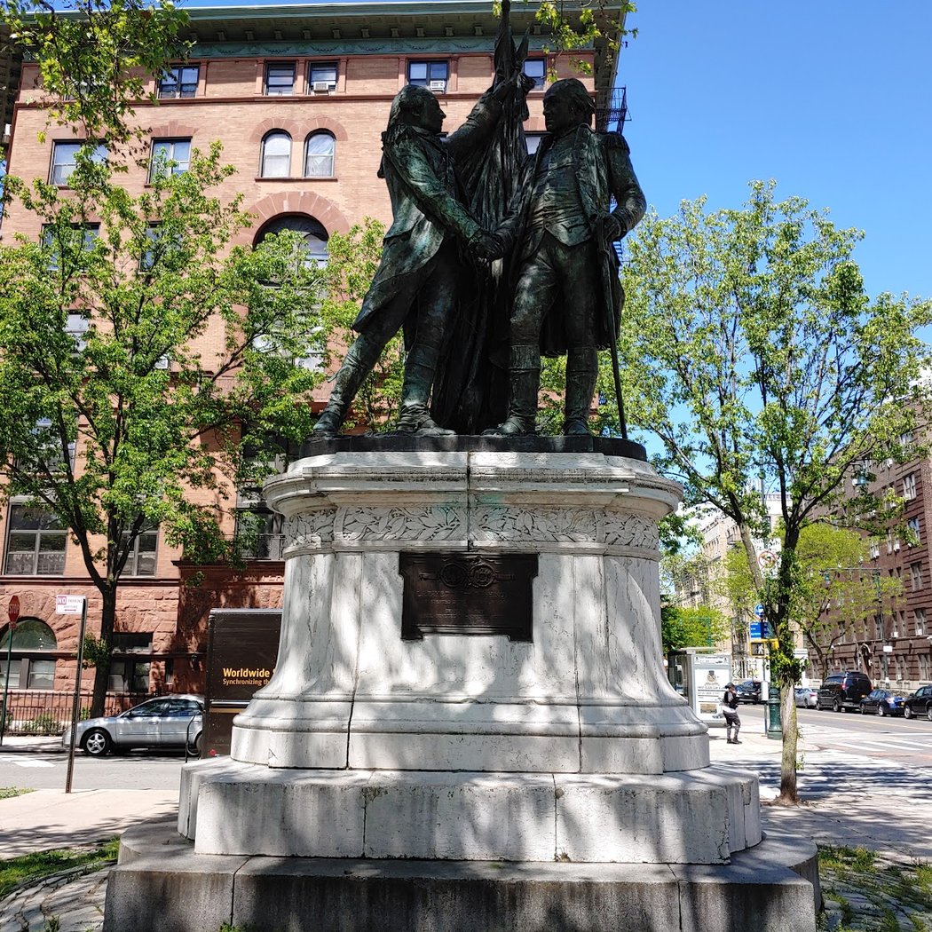 Lafayette and Washington Monument 1
