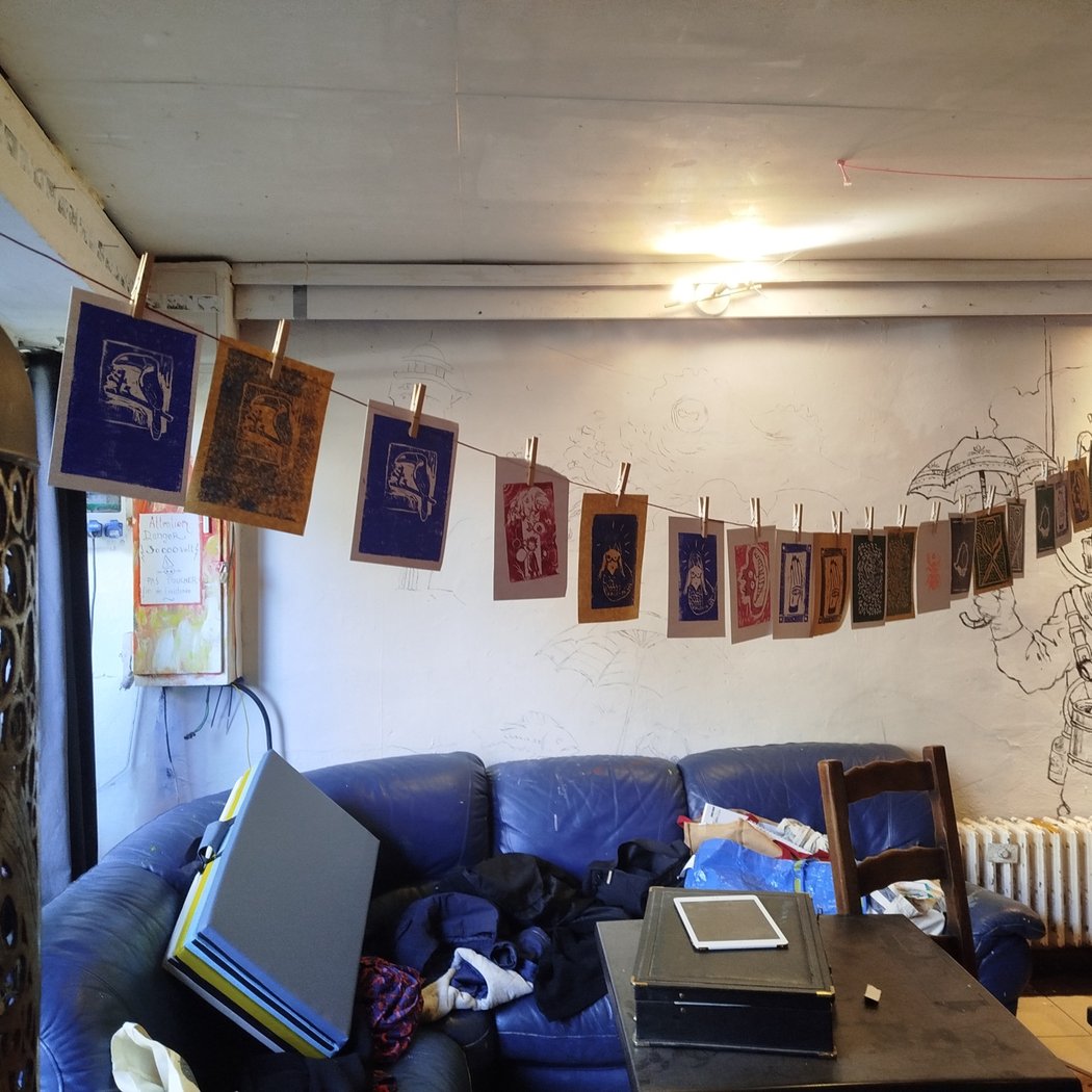 Linogravure et Tétrapack 1