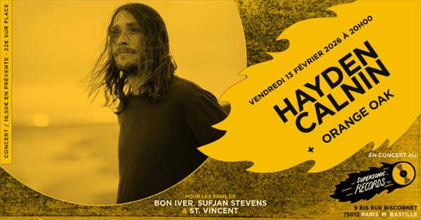 Hayden Calnin + Orange Oak en concert 1