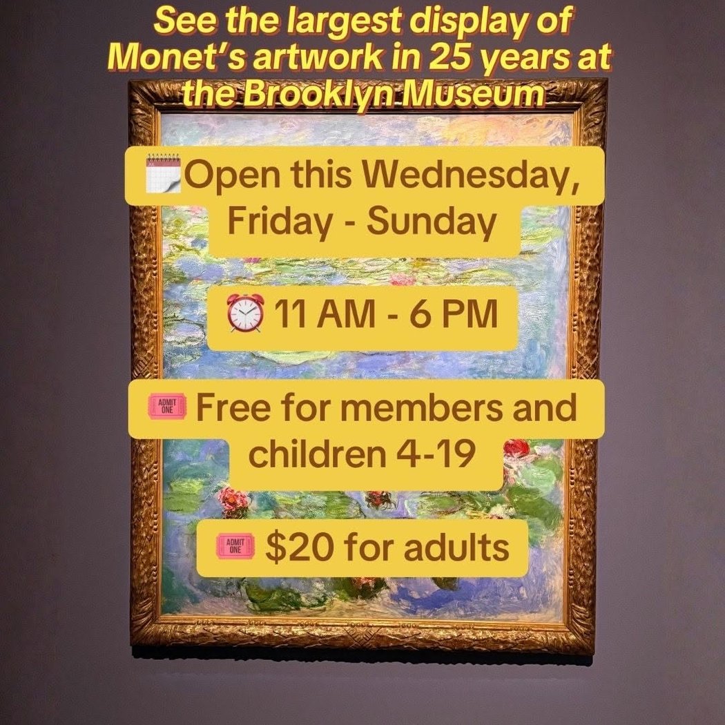 Largest Display of Monet's Artwork 1