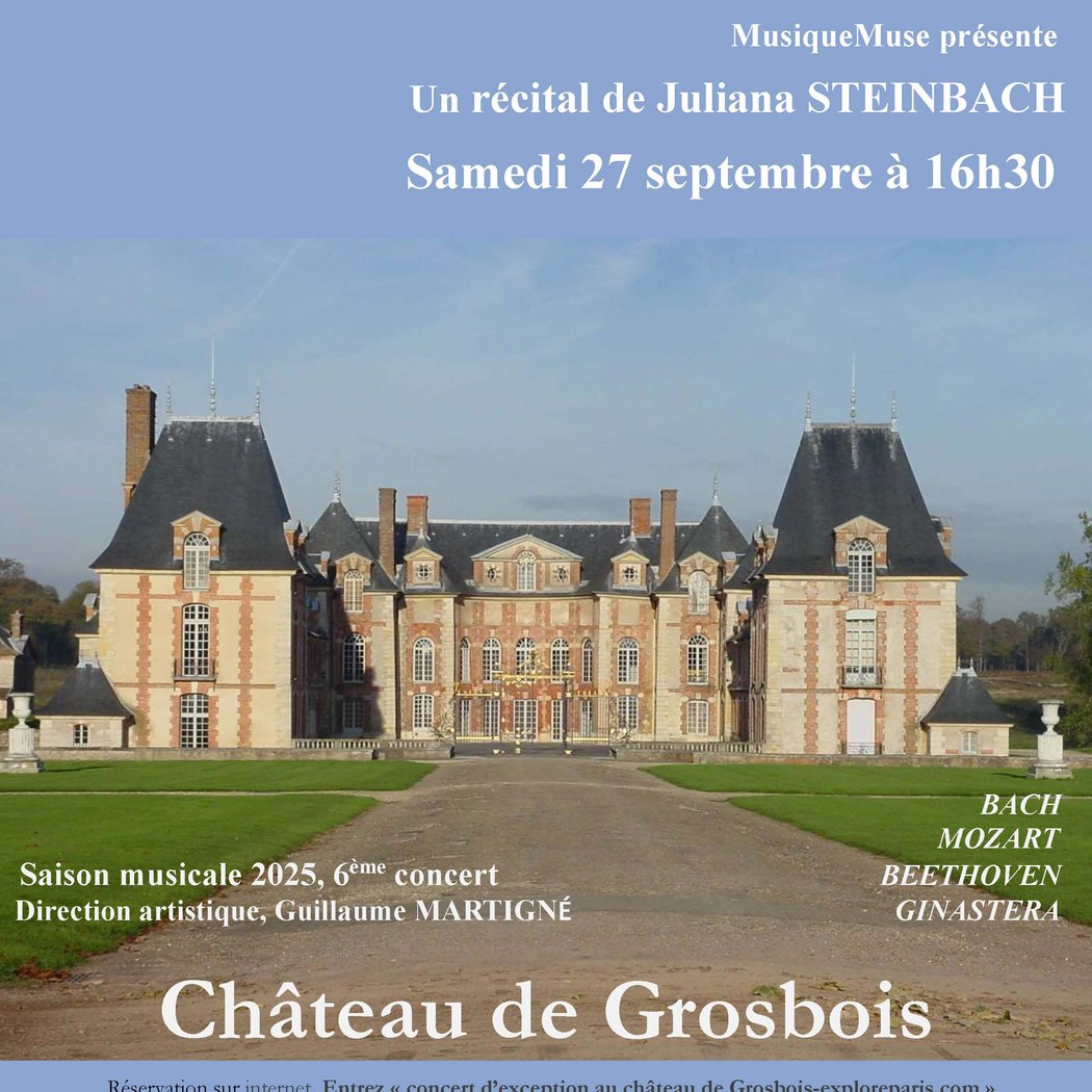 Recital de piano au Château et visites guidées 1