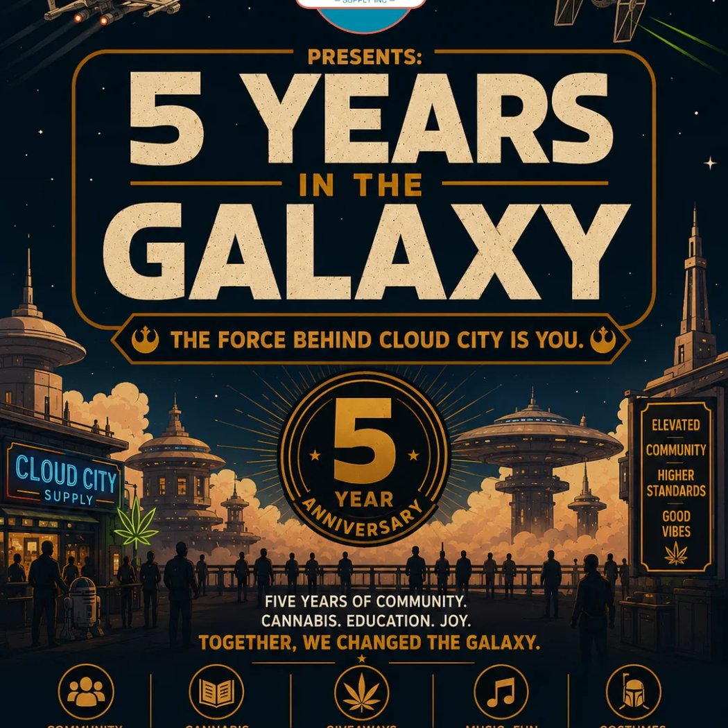 Cloud City’s 5-Year Anniversary Celebration