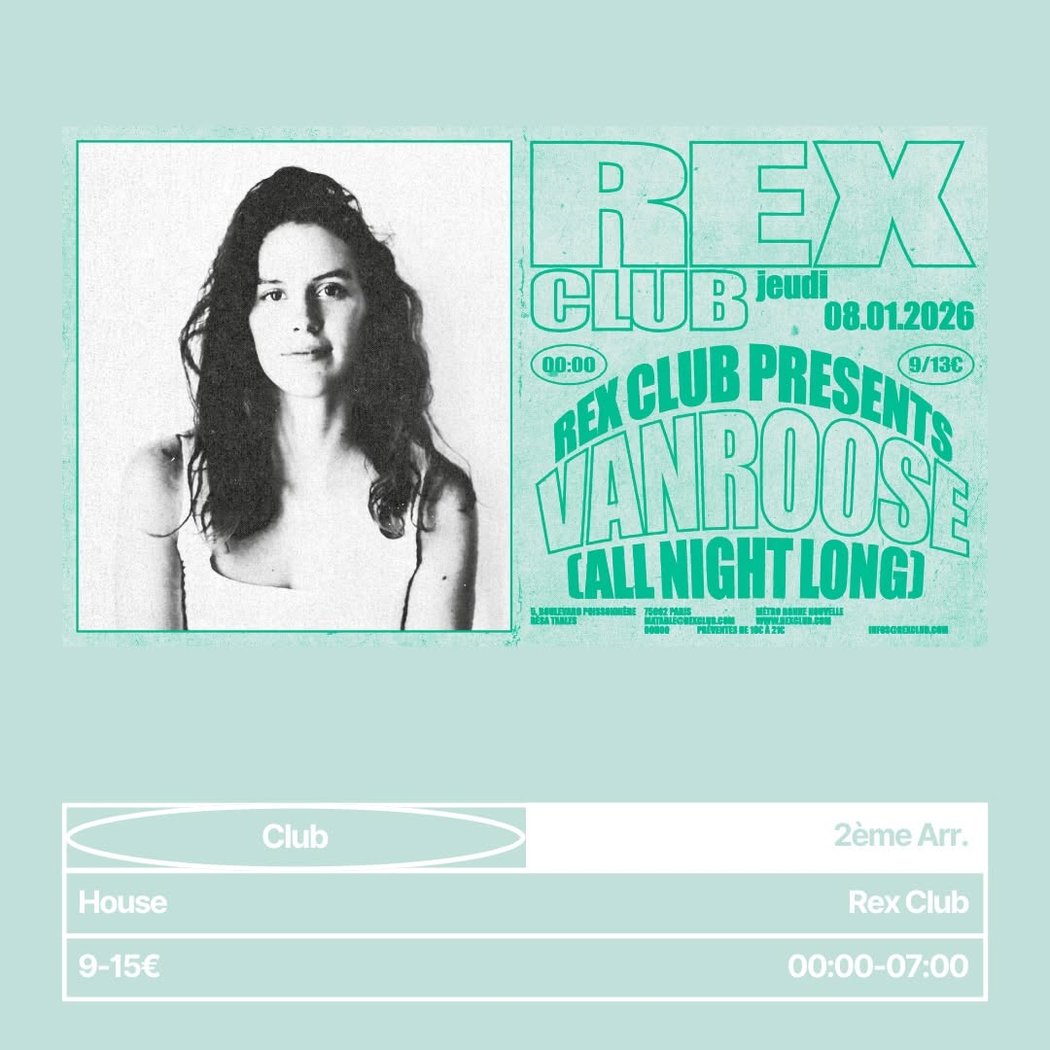 REX CLUB PRESENTS VANROOSE [ALL NIGHT LONG] 1