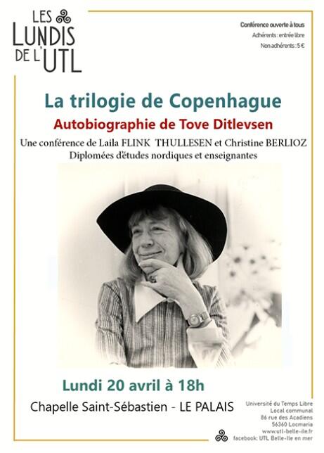 Conférence : La trilogie de Copenhague, chef-d’oeuvre de la littérature danoise 1