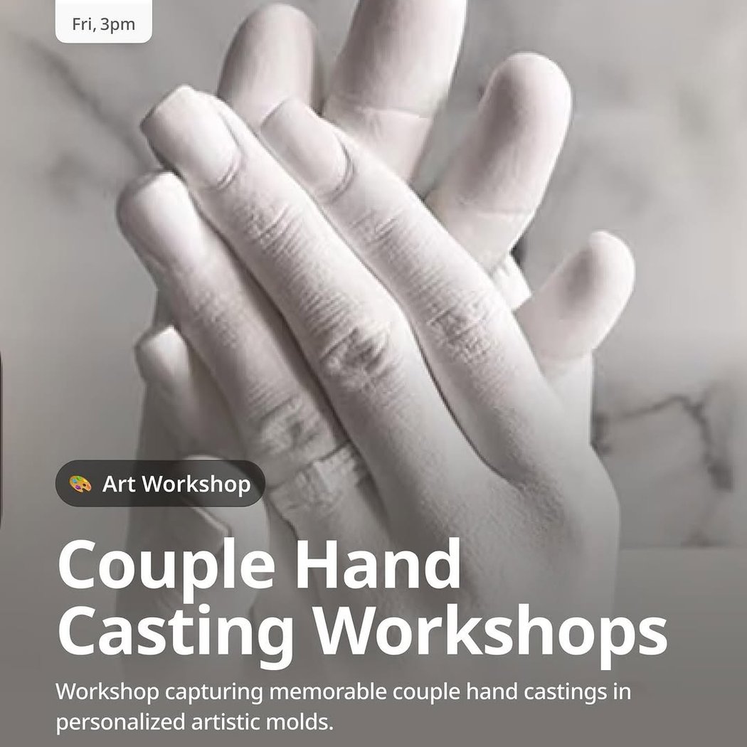 Couple Hand Casting Workshop 1
