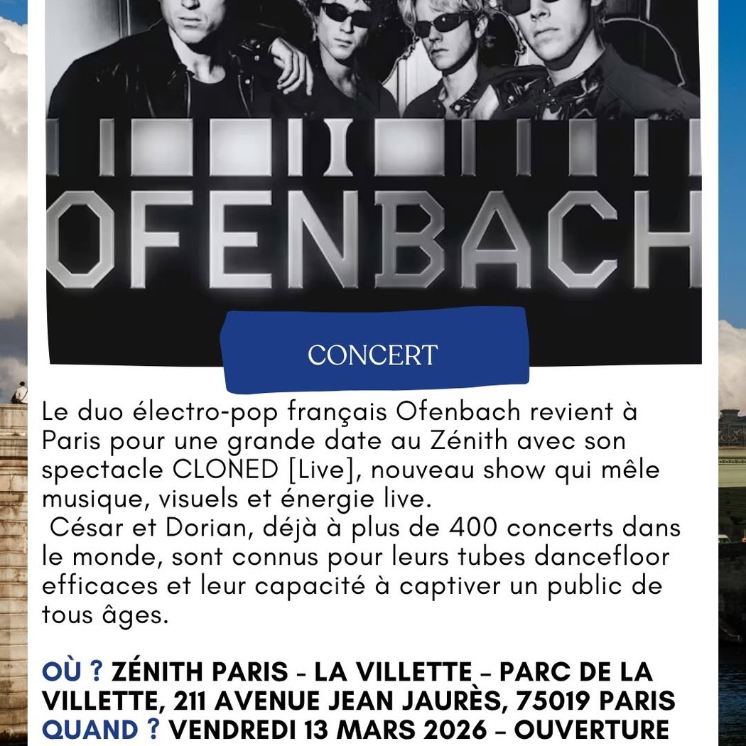 Ofenbach Concert 1