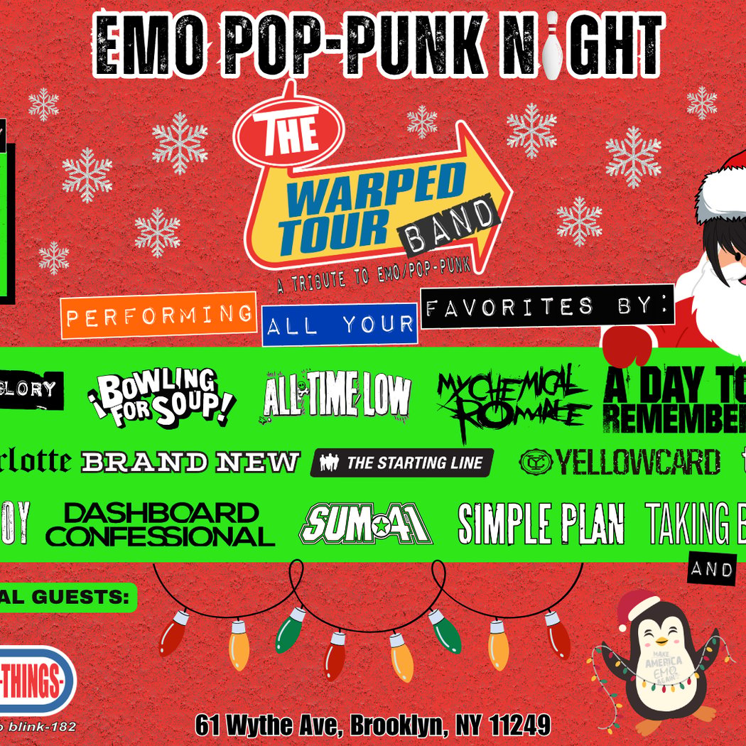 VIP Bowling Lane Add On - The Warped Tour Band 1