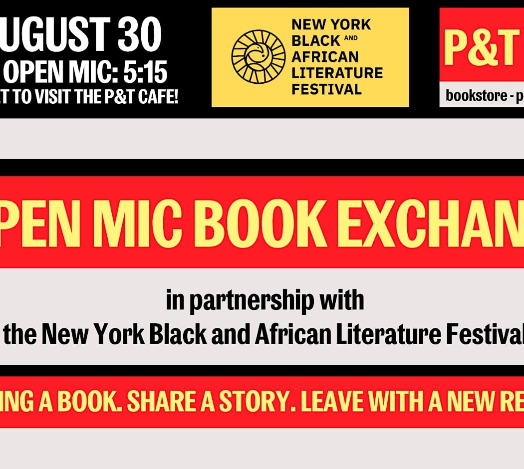 Open Mic Book Exchange w/ New York Black and African Literature Festival