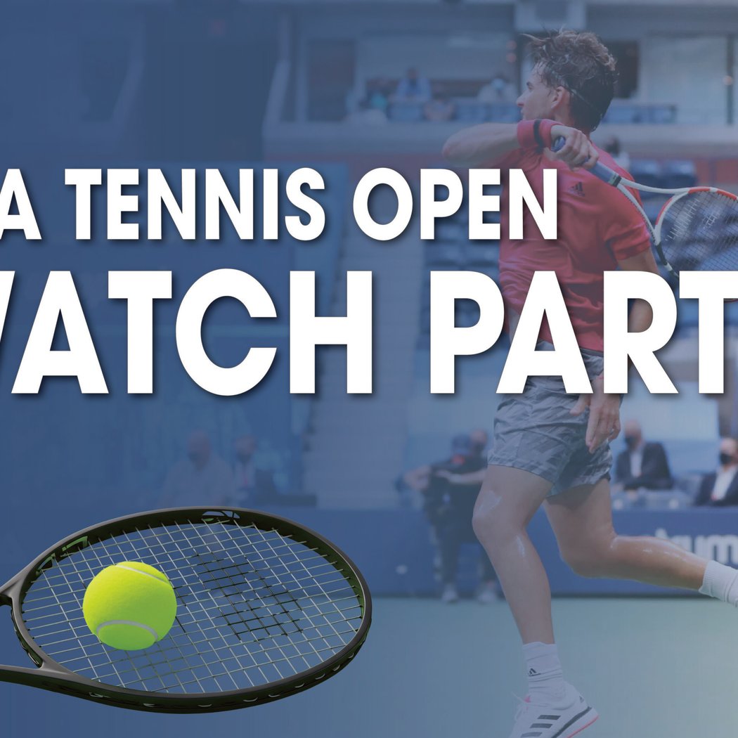 US Tennis Open Watch Party 1