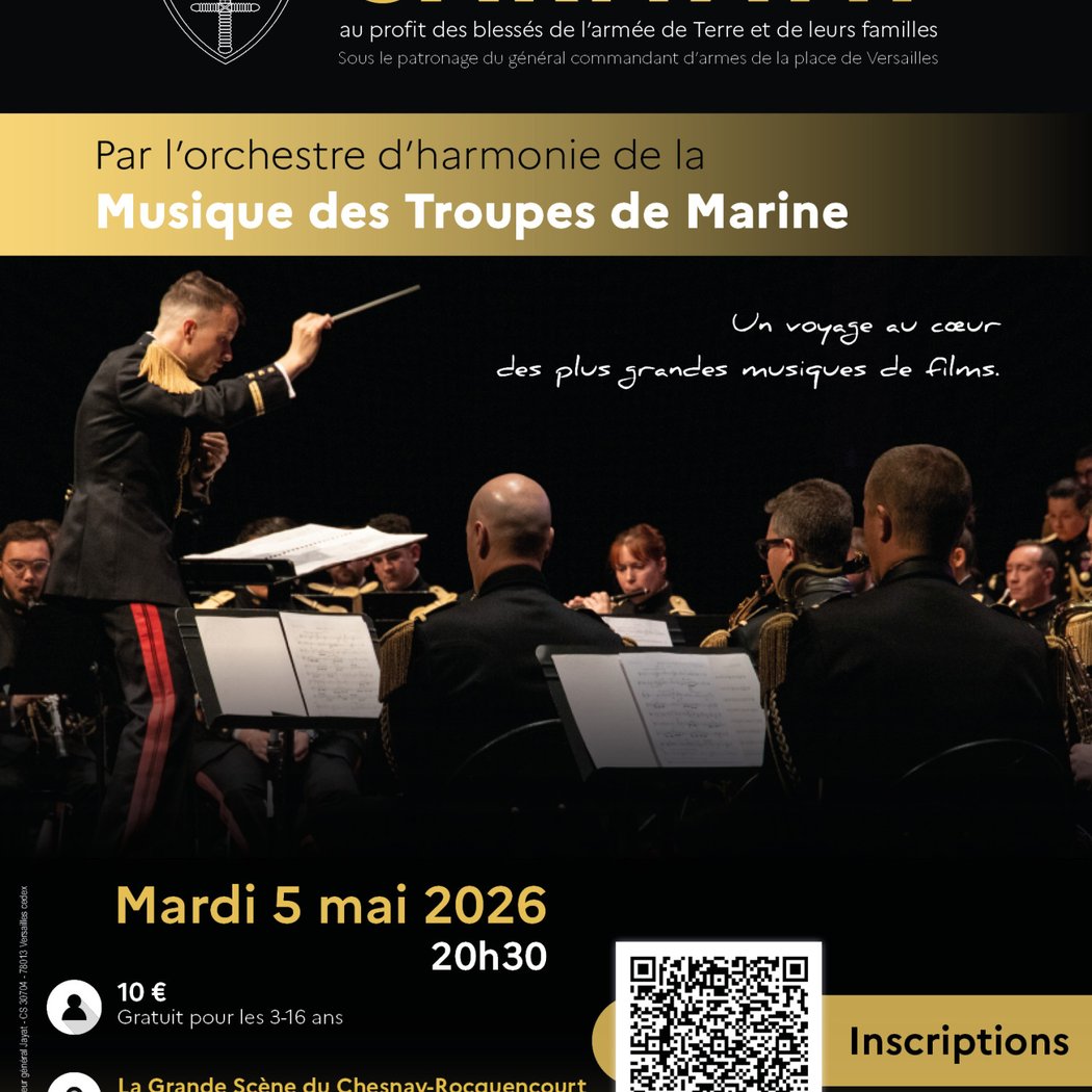 Concert caritatif – Musiques de films 1