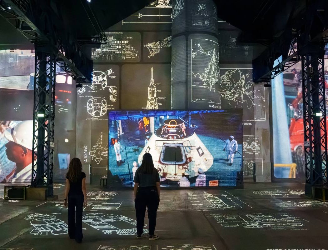 Exposition immersive à l'Atelier des Lumières 2