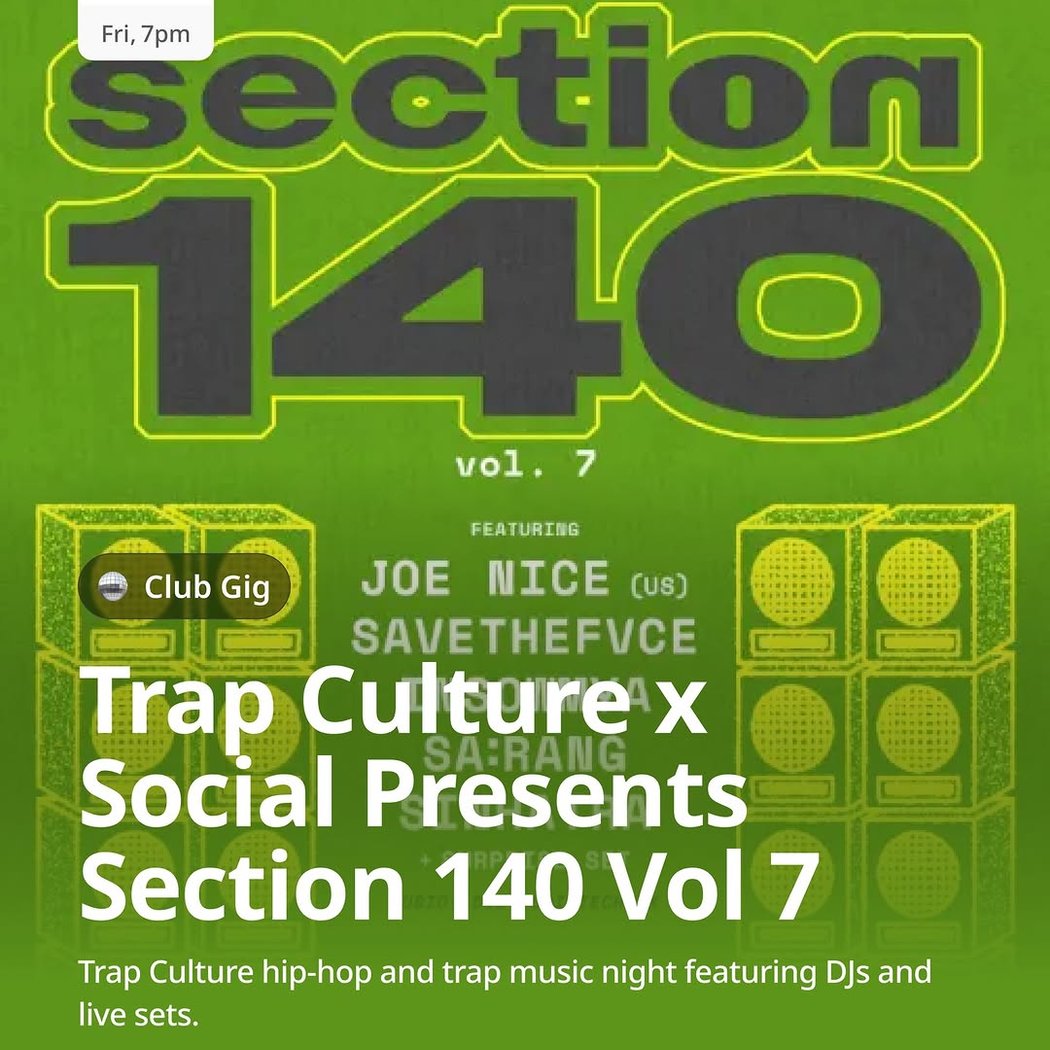 Trap Culture x Social Presents Section 140 Vol 7 1