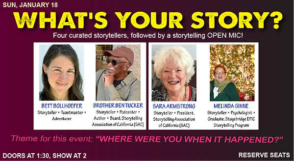 WHAT'S YOUR STORY? 1