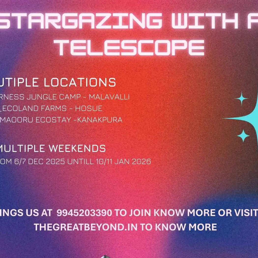 Bangalore StarGazing Astro Camp 1