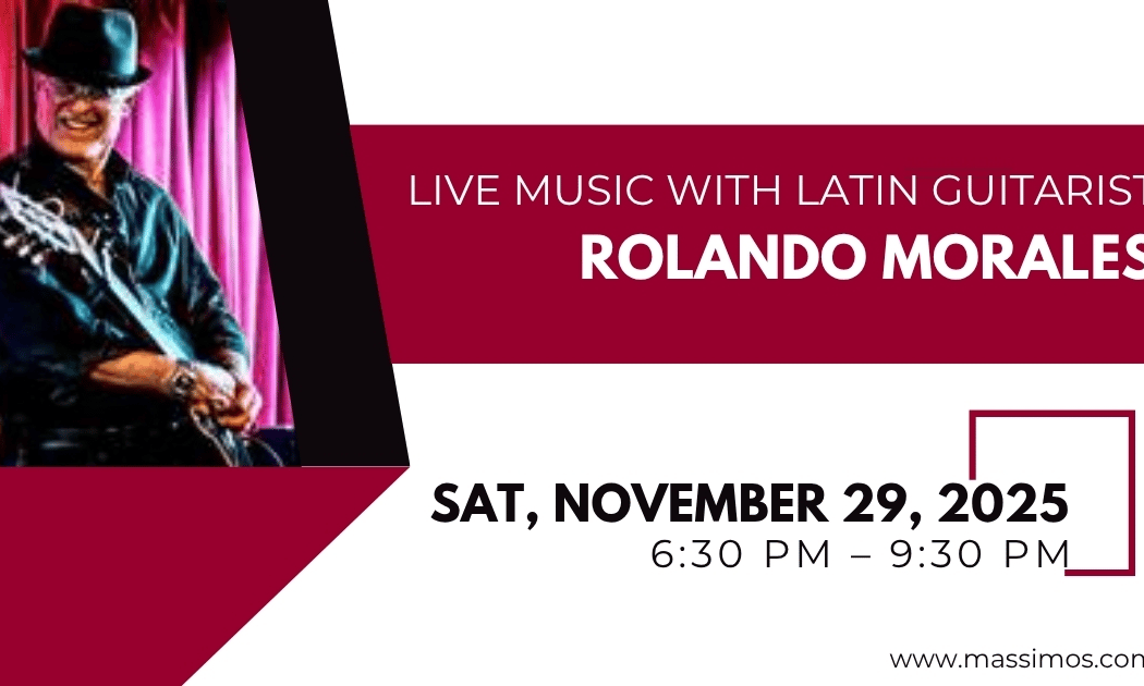 Live Music with Latin Guitarist Rolando Morales 1