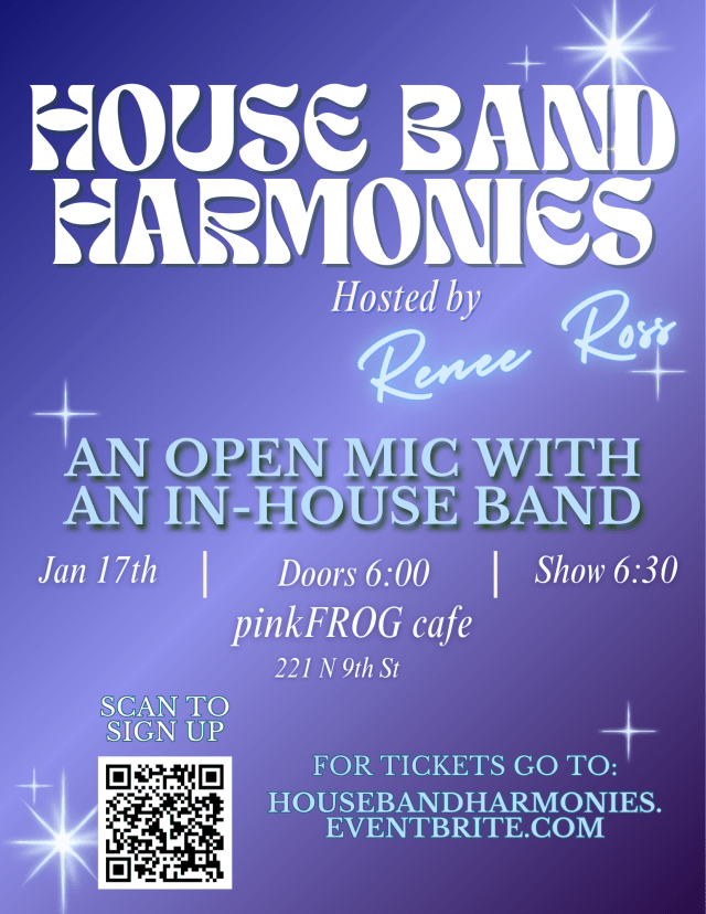 HOUSE BAND HARMONIES 1