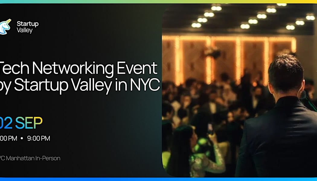 Tech Networking Event by Startup Valley 3