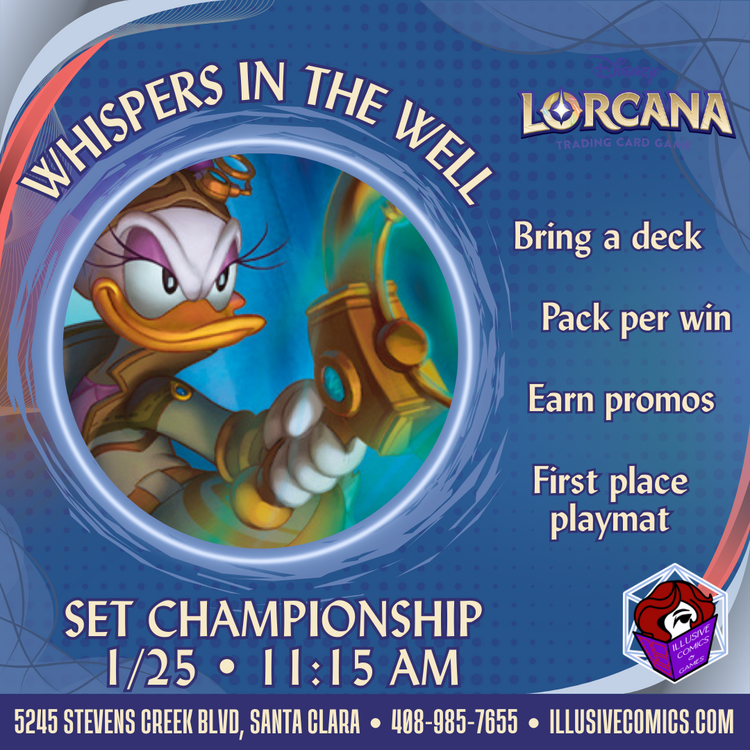 Lorcana Whispers in the Well Set Championship 1