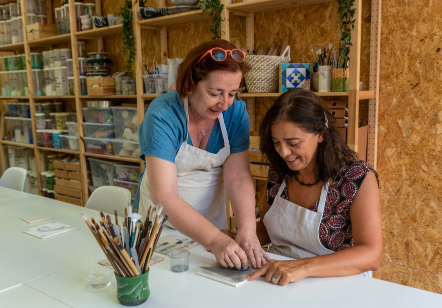 Tile Painting Workshop 2