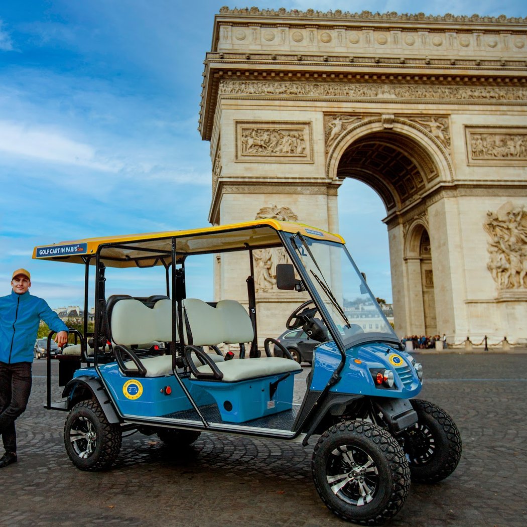 Golf Cart in Paris © 2