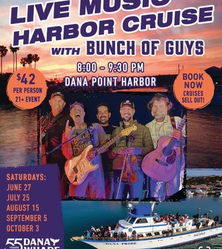 Dana Wharf Live Music Harbor Cruise