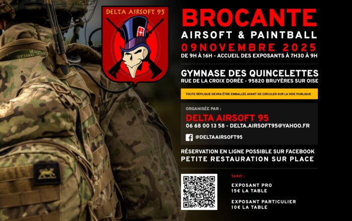 Brocante dédiée à l’airsoft et au paintball 1
