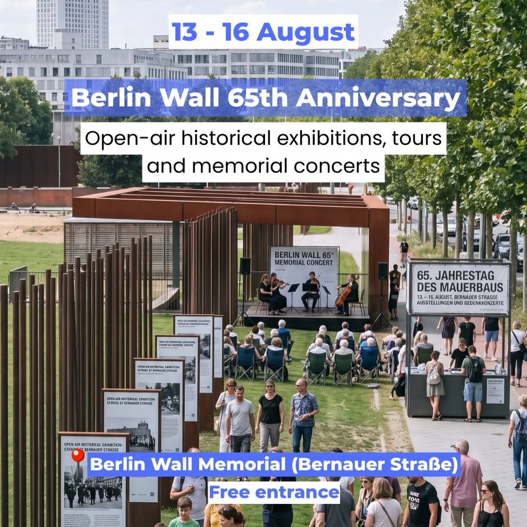 Berlin Wall 65th Anniversary 1