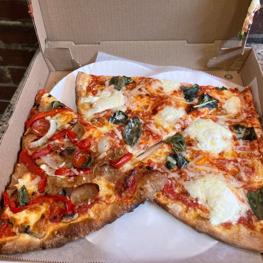 Burrata Basil Pizza 1