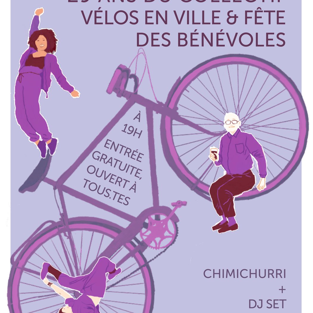 Soirée anniversaire du Collectif Vélos en Ville 1
