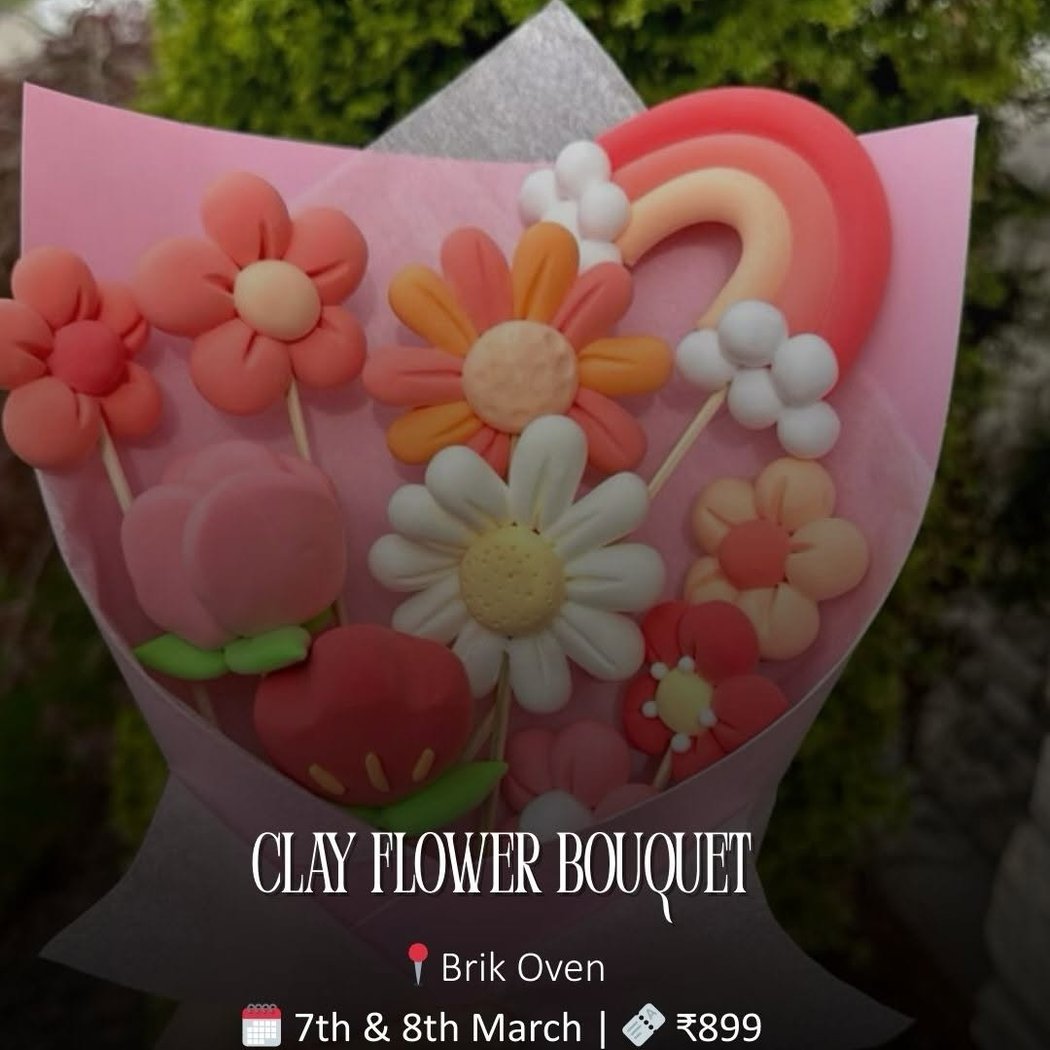 CLAY FLOWER BOUQUET 1