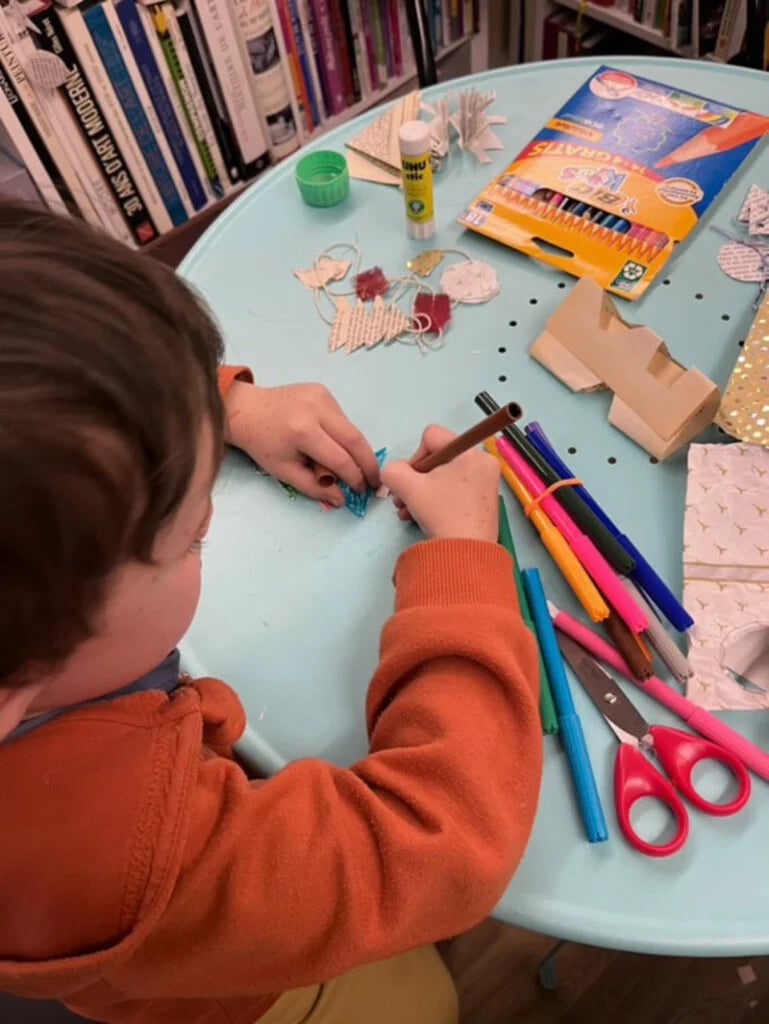 atelier confection de décos de Noël pour enfants 2