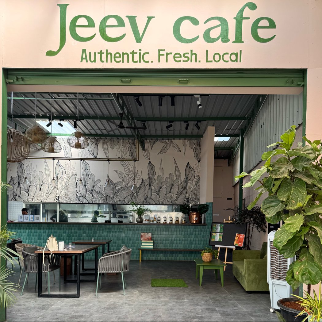 Jeev cafe - Under the cherry tree (Made with pure ghee, finest cold-pressed oils, hand made spices) 2