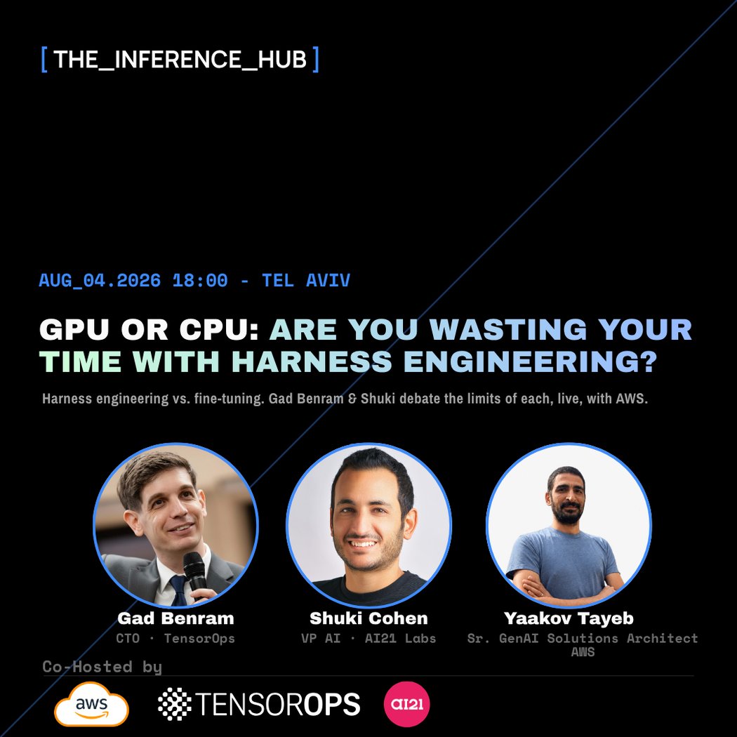 THE INFERENCE HUB x AWS - Are You Wasting Your Time With Harness Engineering? 1