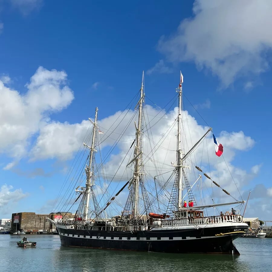 Visite commentée Le Belem 1