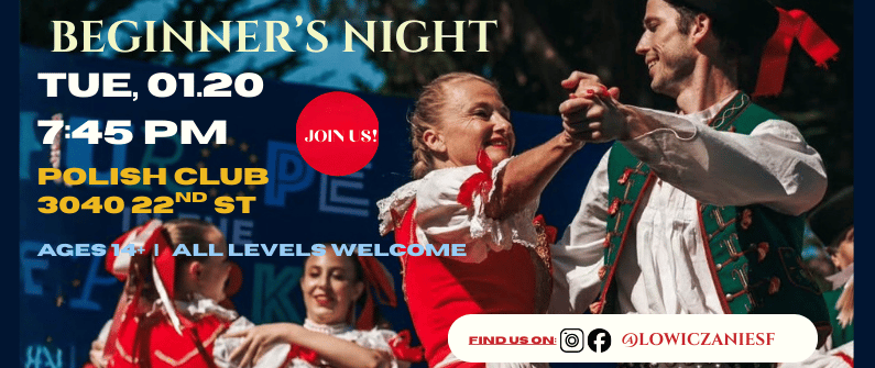 Beginner's Night: Learn Polish Folk Dance 1