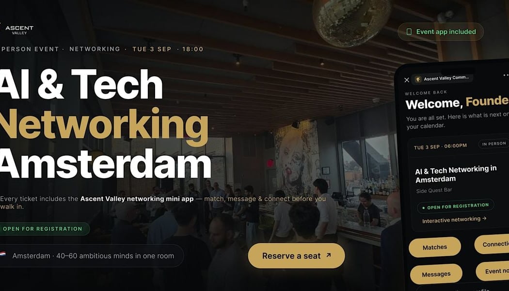 AI & Tech Networking Event by Ascent Valley 1