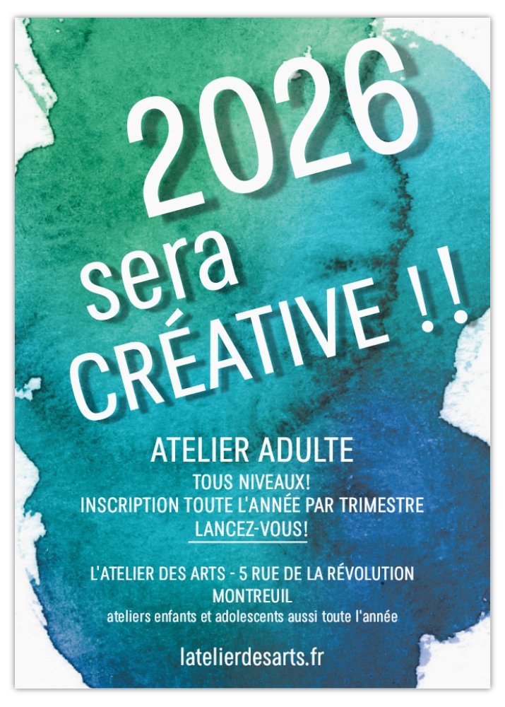 Ateliers adultes - Arts plastiques 1